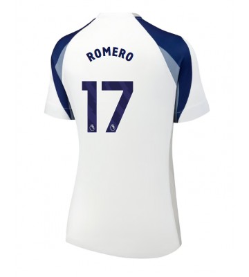 Tottenham Hotspur Cristian Romero #17 Hjemmebanetrøje Dame 2025-26 Kortærmet